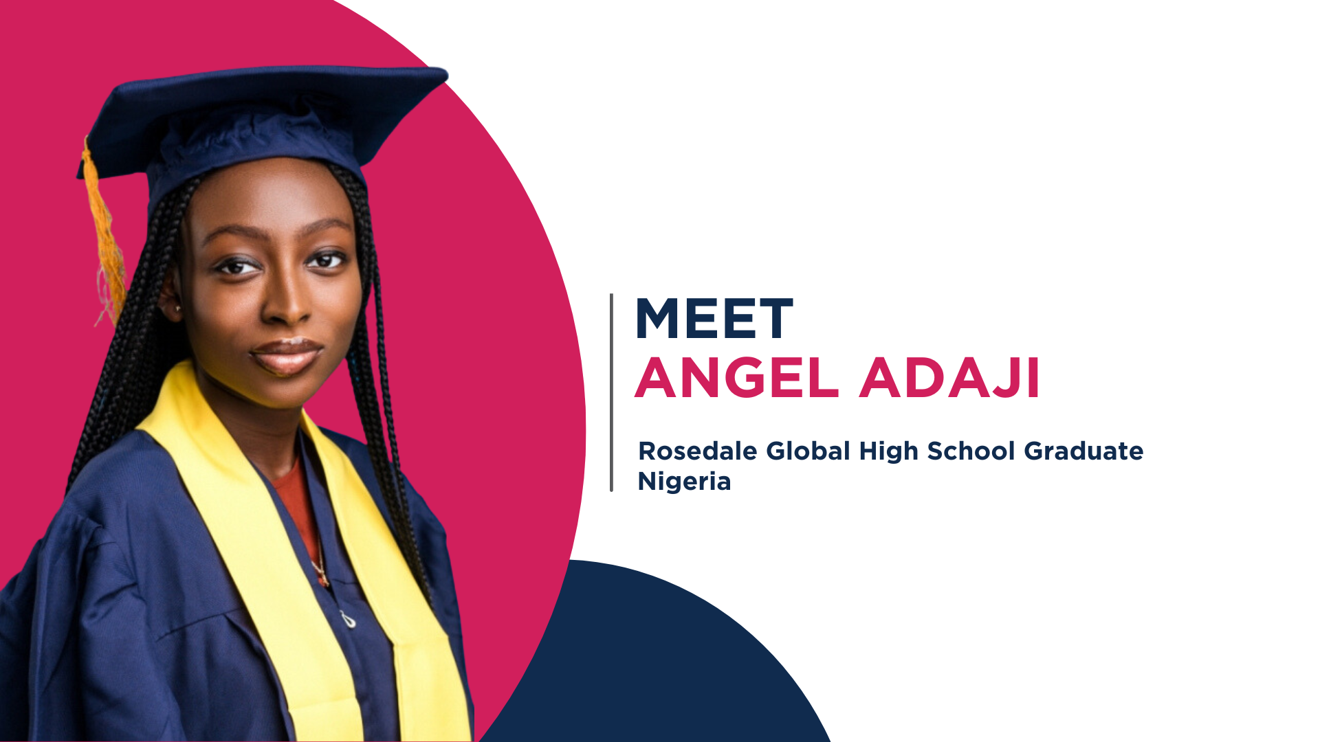 Meet Angel Oluwabukola Adaji | Rosedale’s OSSD program empowered this student to communicate and think globally